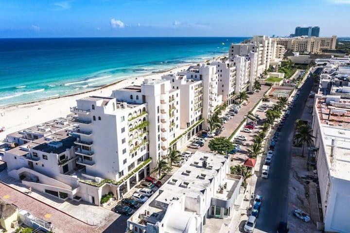 Апартаменты Marlin Turquesa Departamentos Frente Al Mar Канкун Экстерьер фото